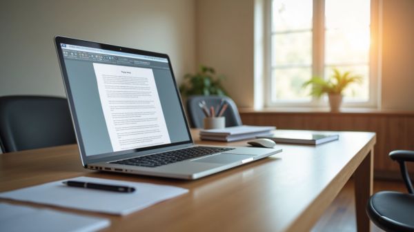 Téléchargez votre dossier professionnel Word facilement